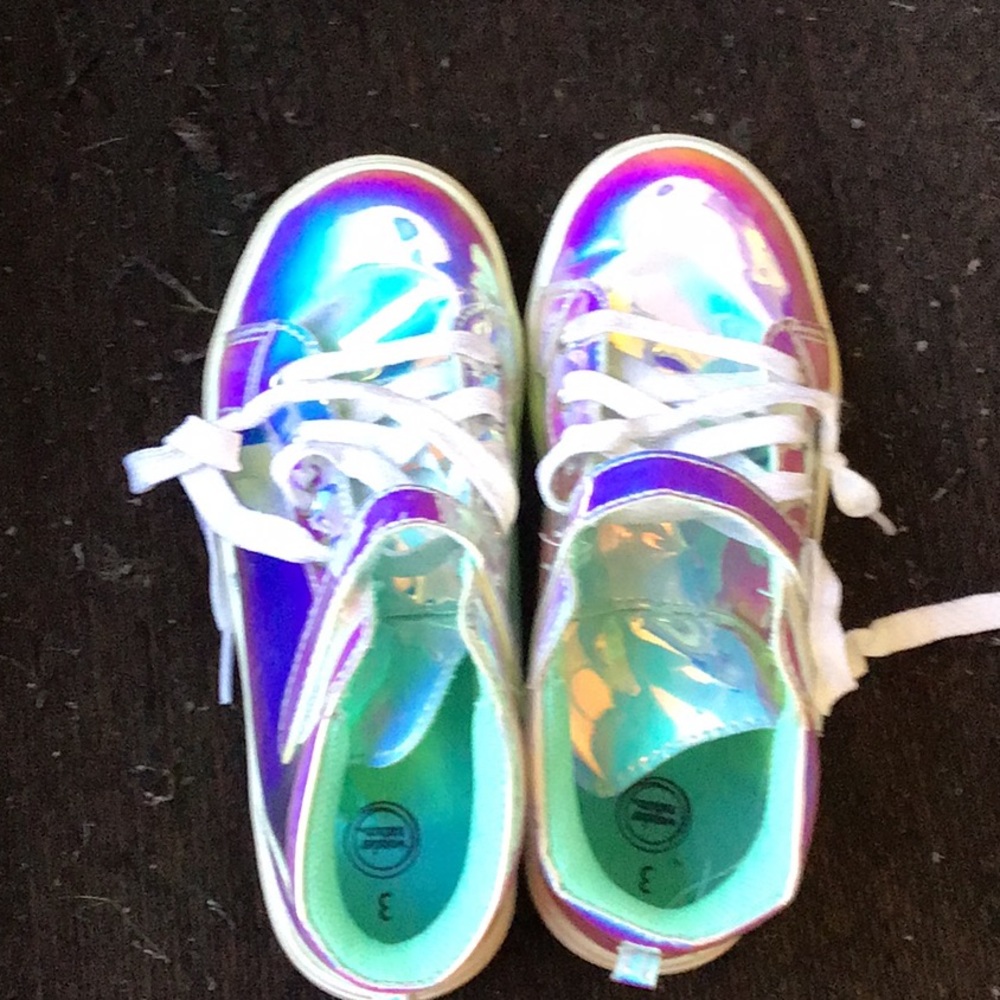 See through high tops